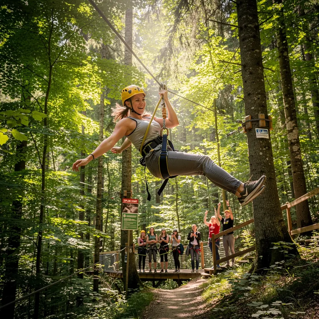 A panoramic view of the stunning Malá Fatra mountains under a clear blue sky, showcasing the rugged terrain and lush greenery.